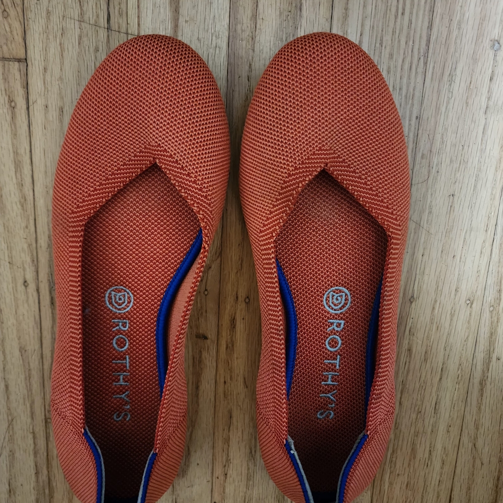 Rothy's Orange Flats
